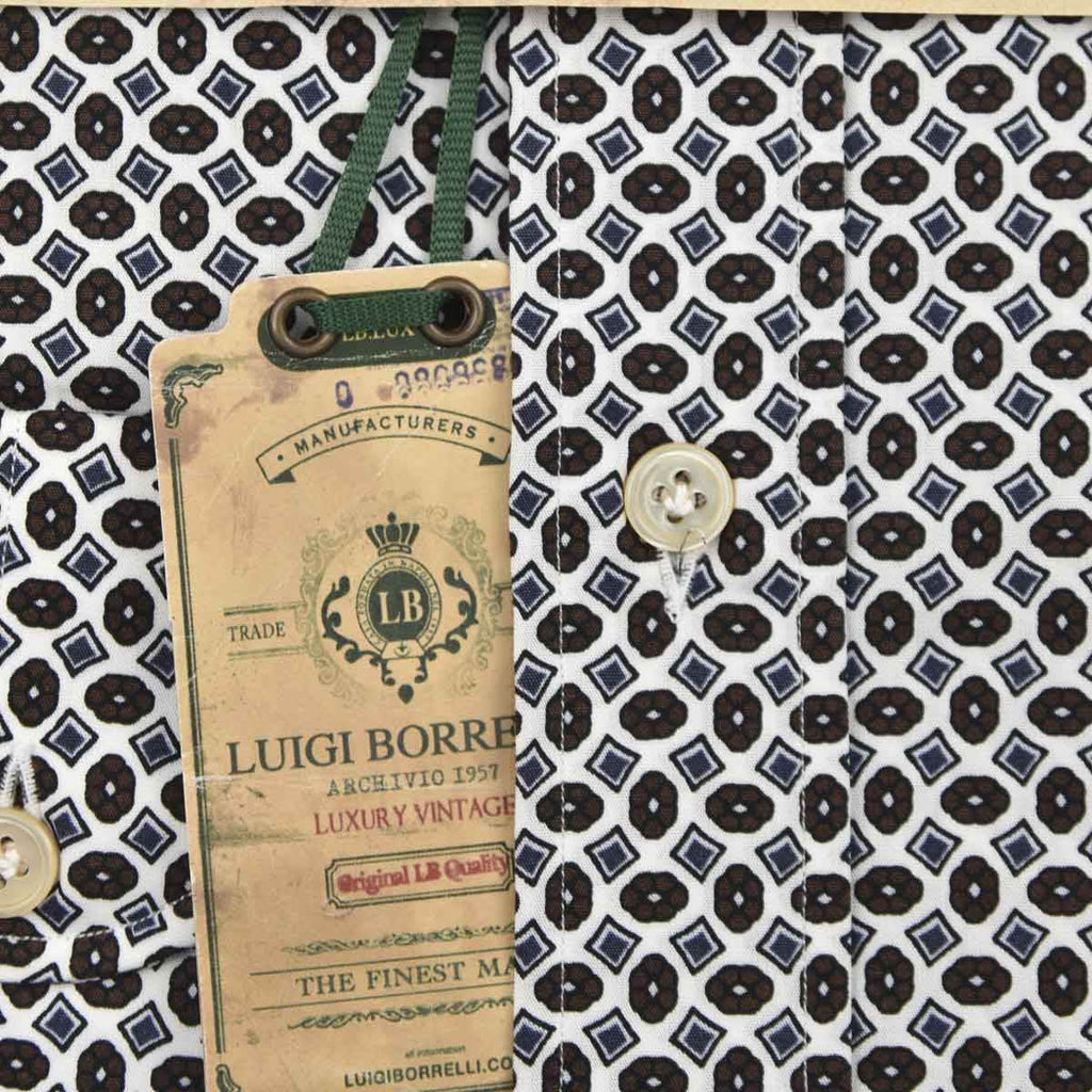 LUIGI BORRELLI Multicolor Cotton Shirt