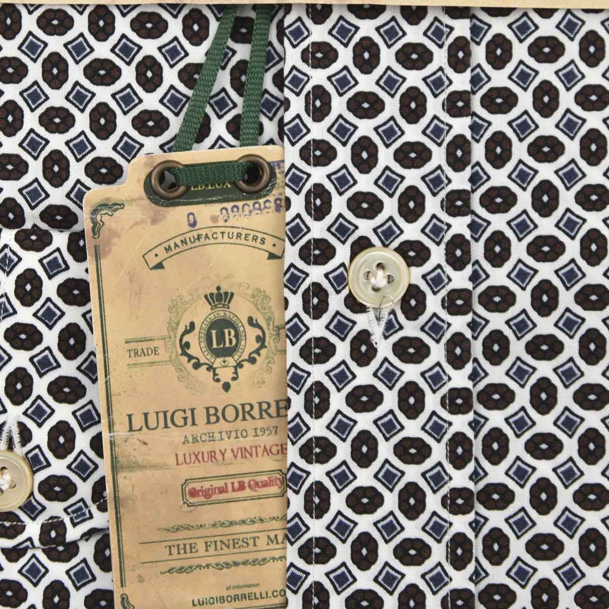 LUIGI BORRELLI Multicolor Cotton Shirt