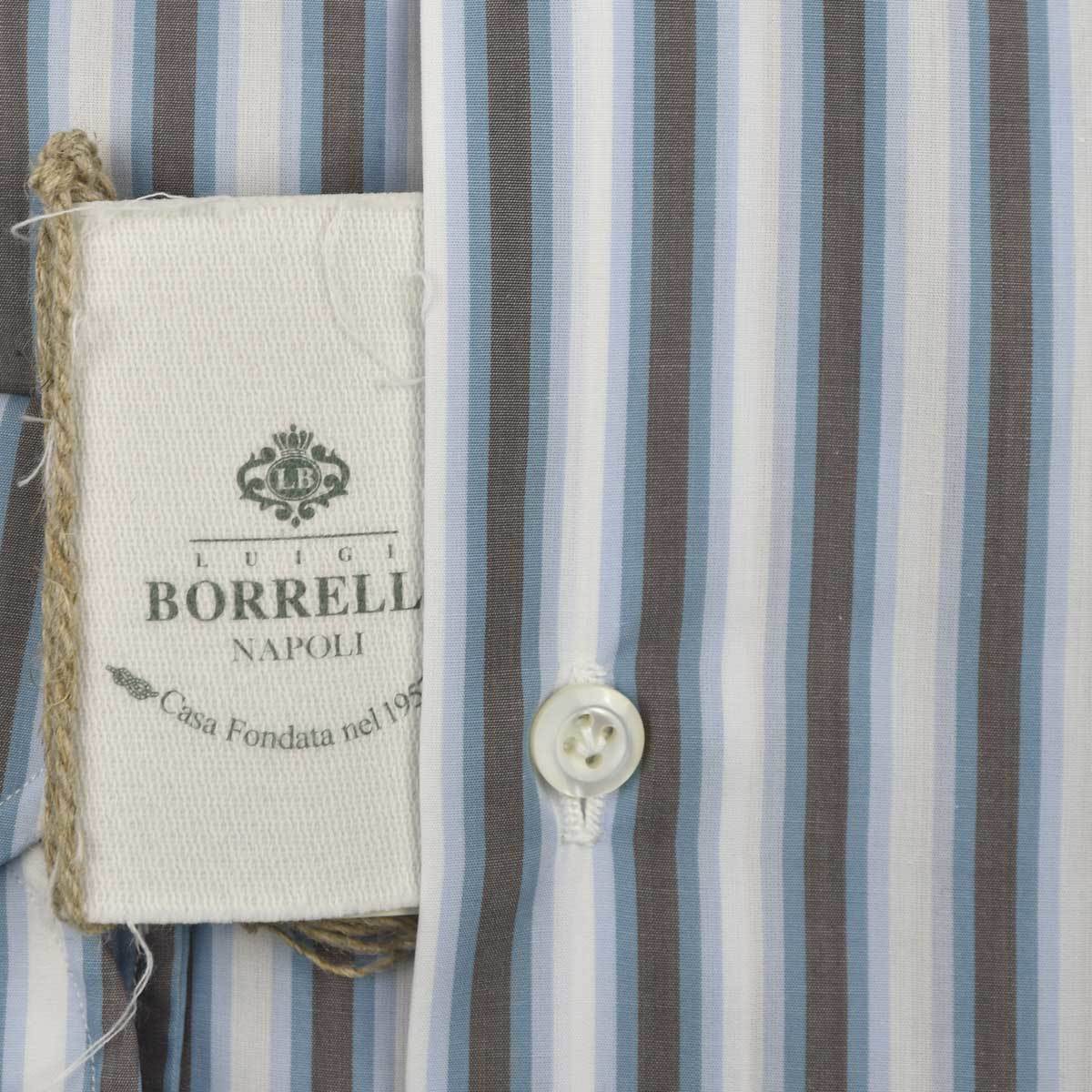 LUIGI BORRELLI Multicolor Cotton Shirt