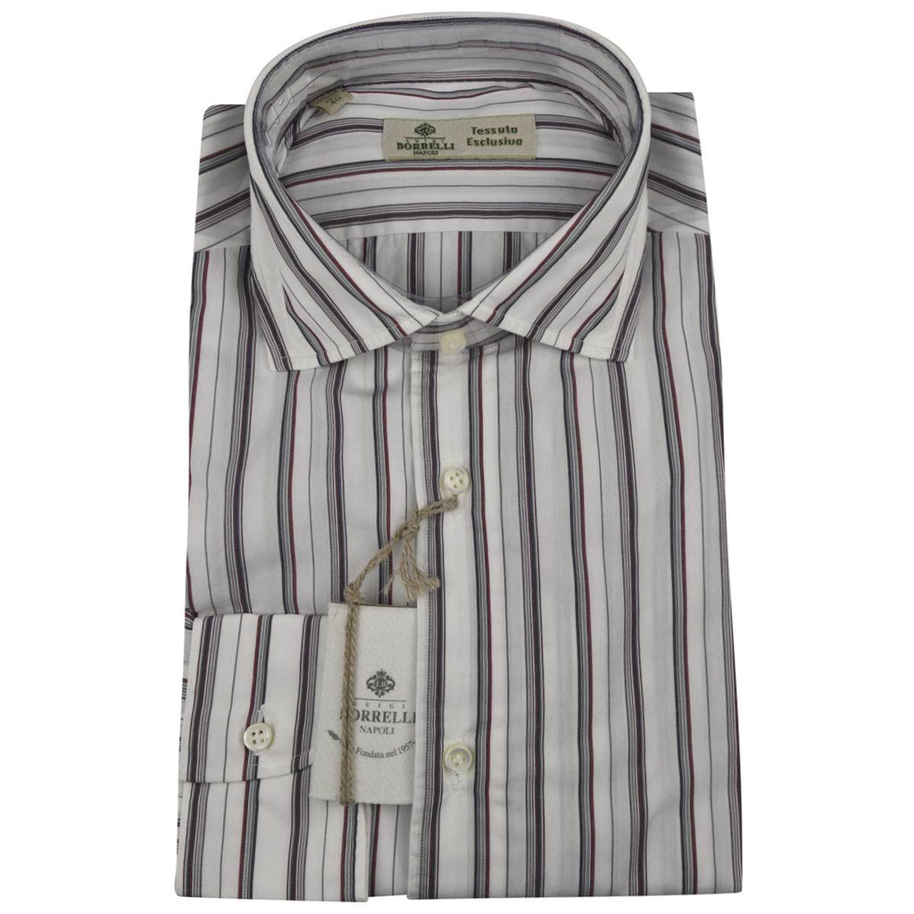 LUIGI BORRELLI Multicolor Cotton Shirt