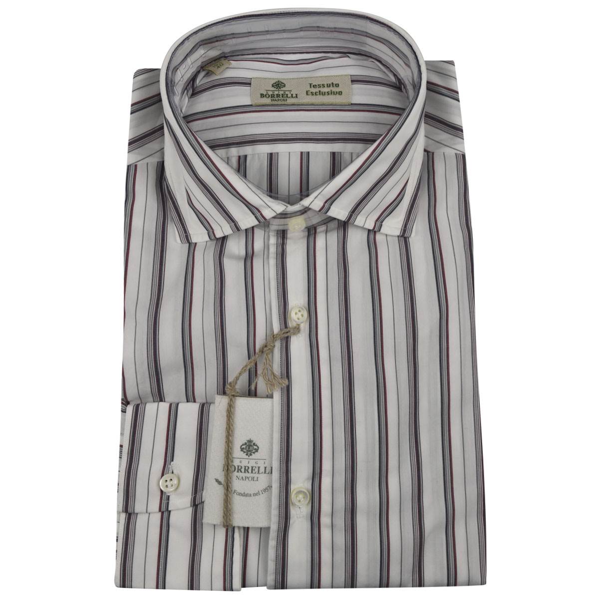 LUIGI BORRELLI Multicolor Cotton Shirt