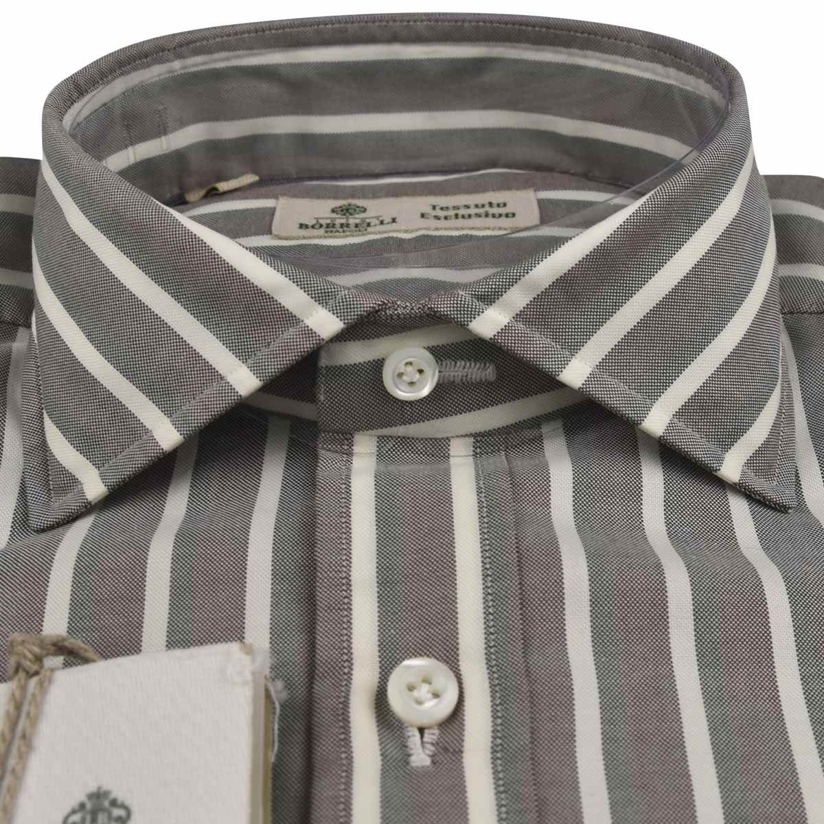 LUIGI BORRELLI Multicolor Cotton Shirt