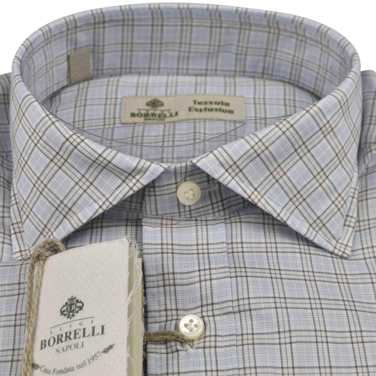 LUIGI BORRELLI Multicolor Cotton Shirt