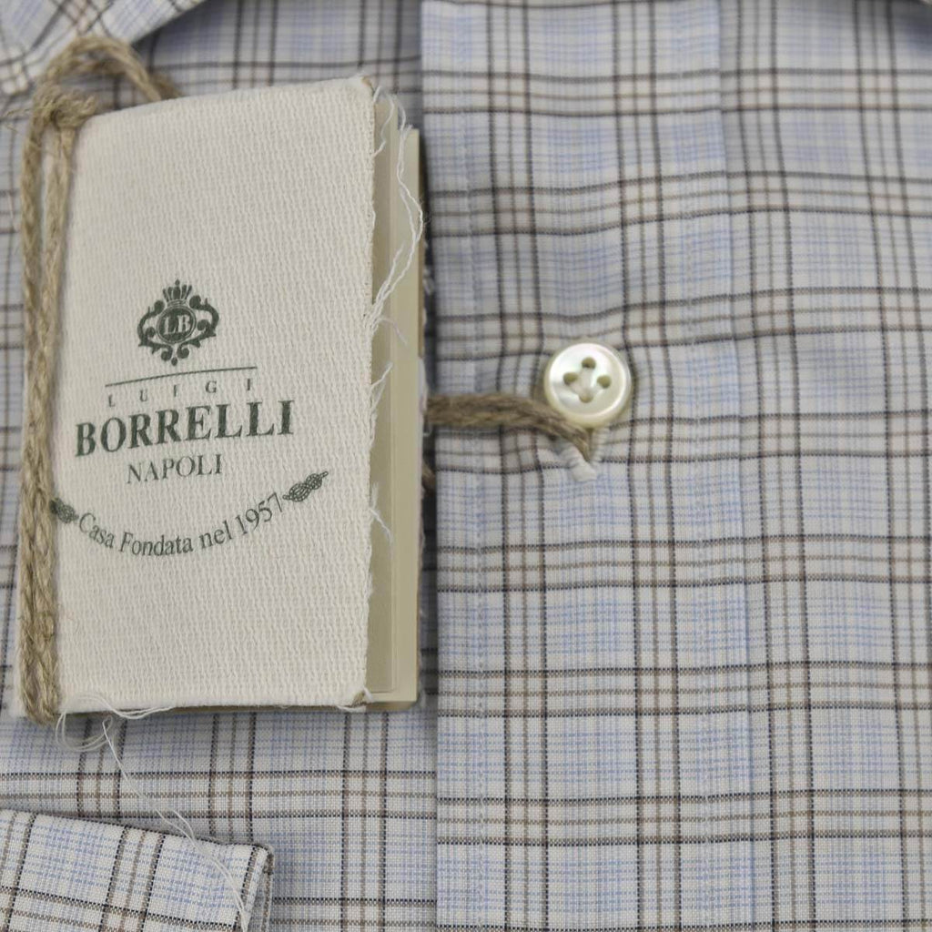 LUIGI BORRELLI Multicolor Cotton Shirt