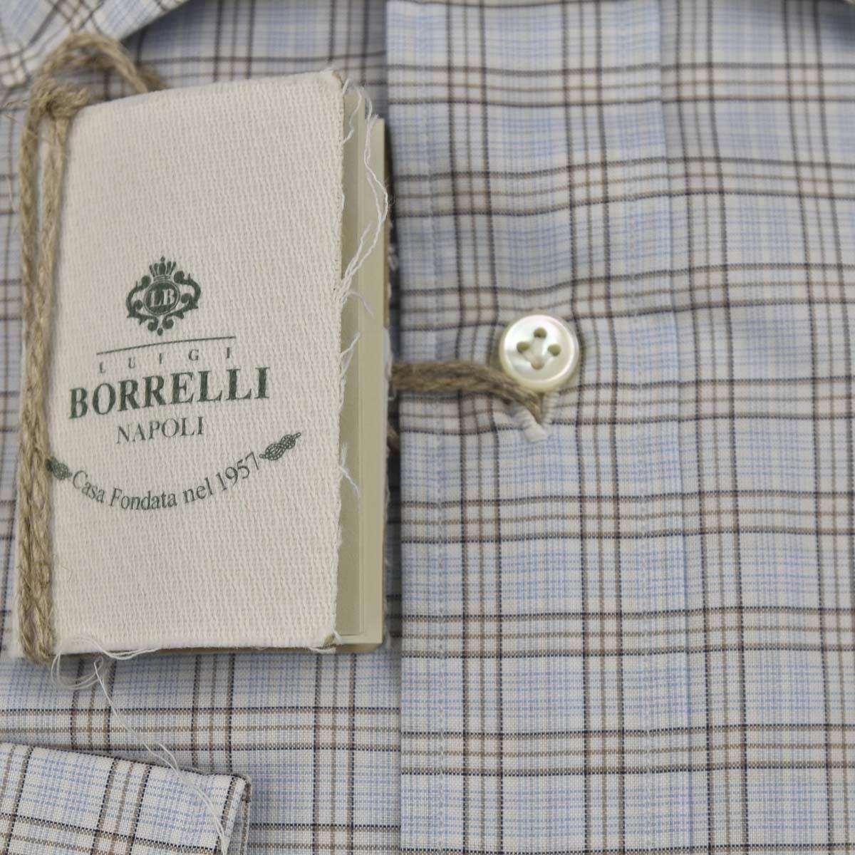 LUIGI BORRELLI Multicolor Cotton Shirt