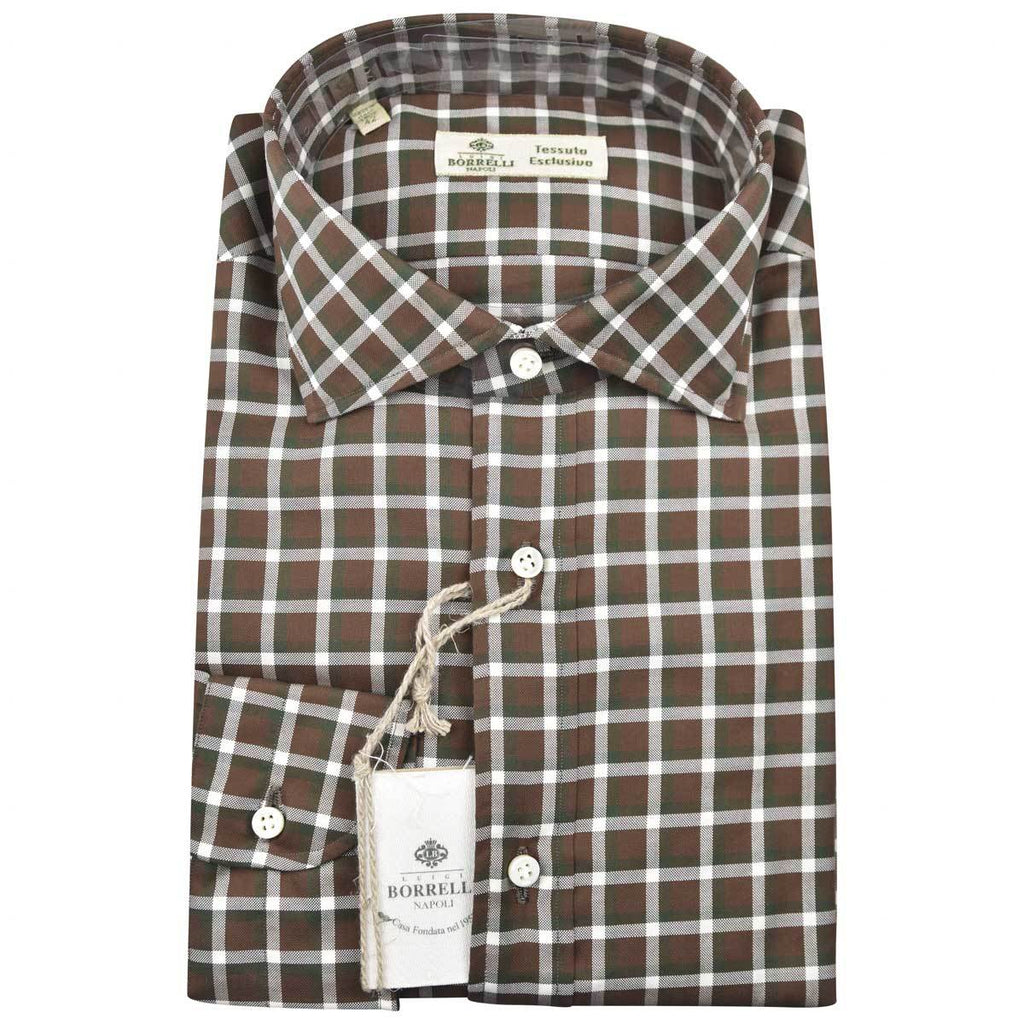 LUIGI BORRELLI Multicolor Cotton Shirt