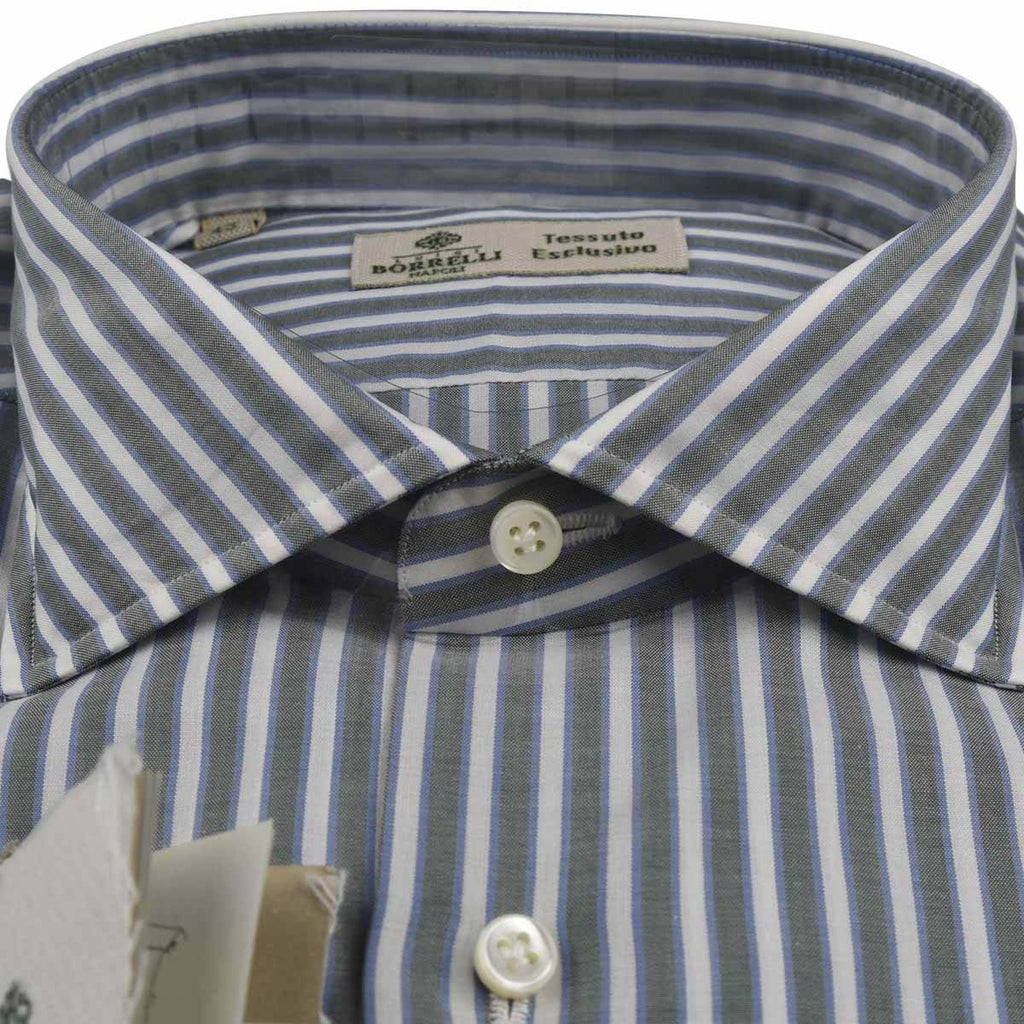LUIGI BORRELLI Multicolor Cotton Shirt