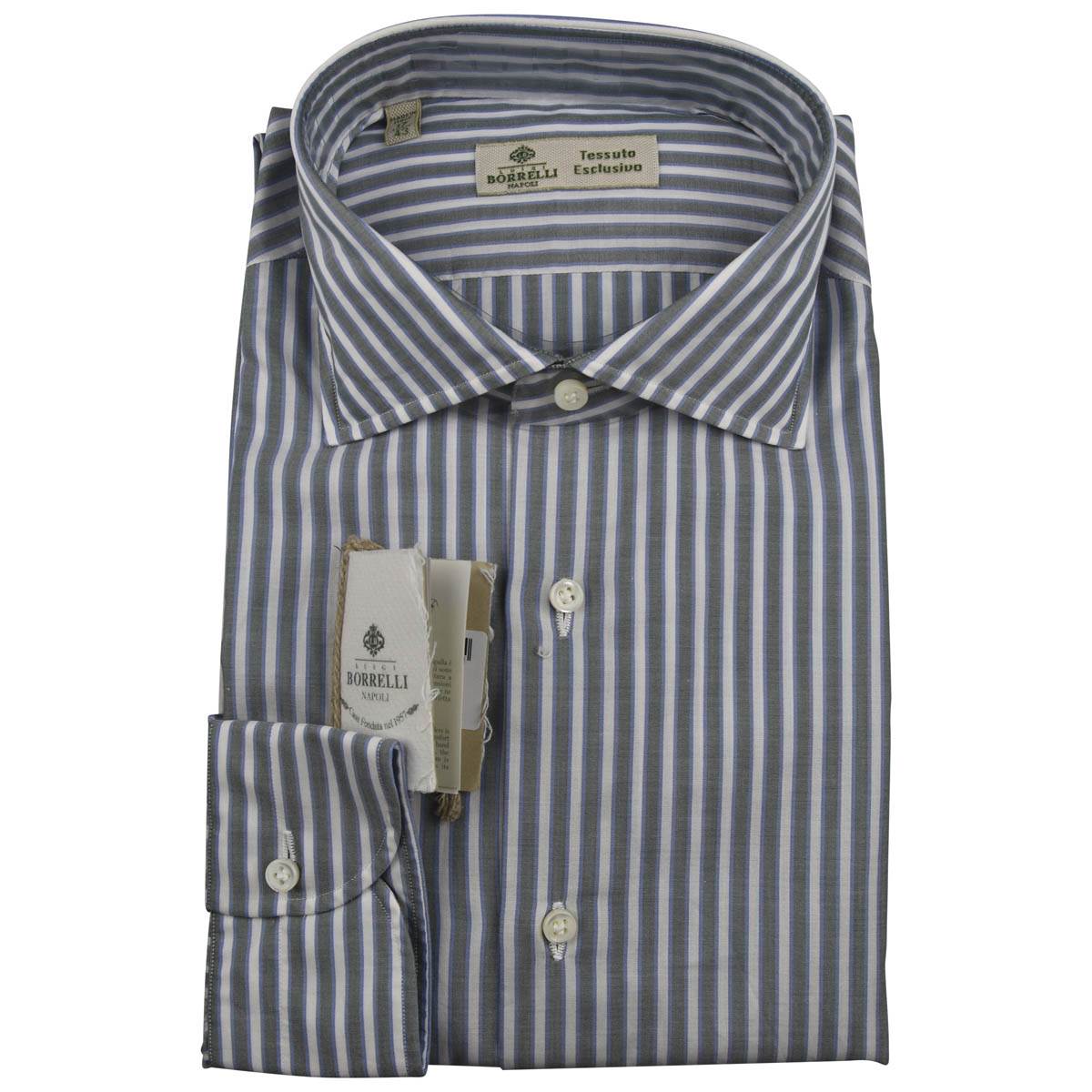 LUIGI BORRELLI Multicolor Cotton Shirt