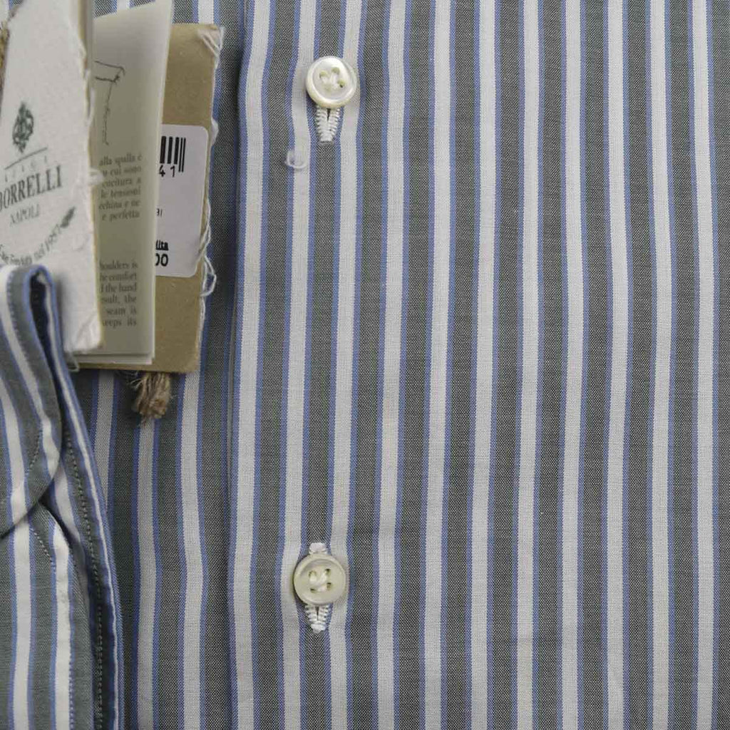 LUIGI BORRELLI Multicolor Cotton Shirt