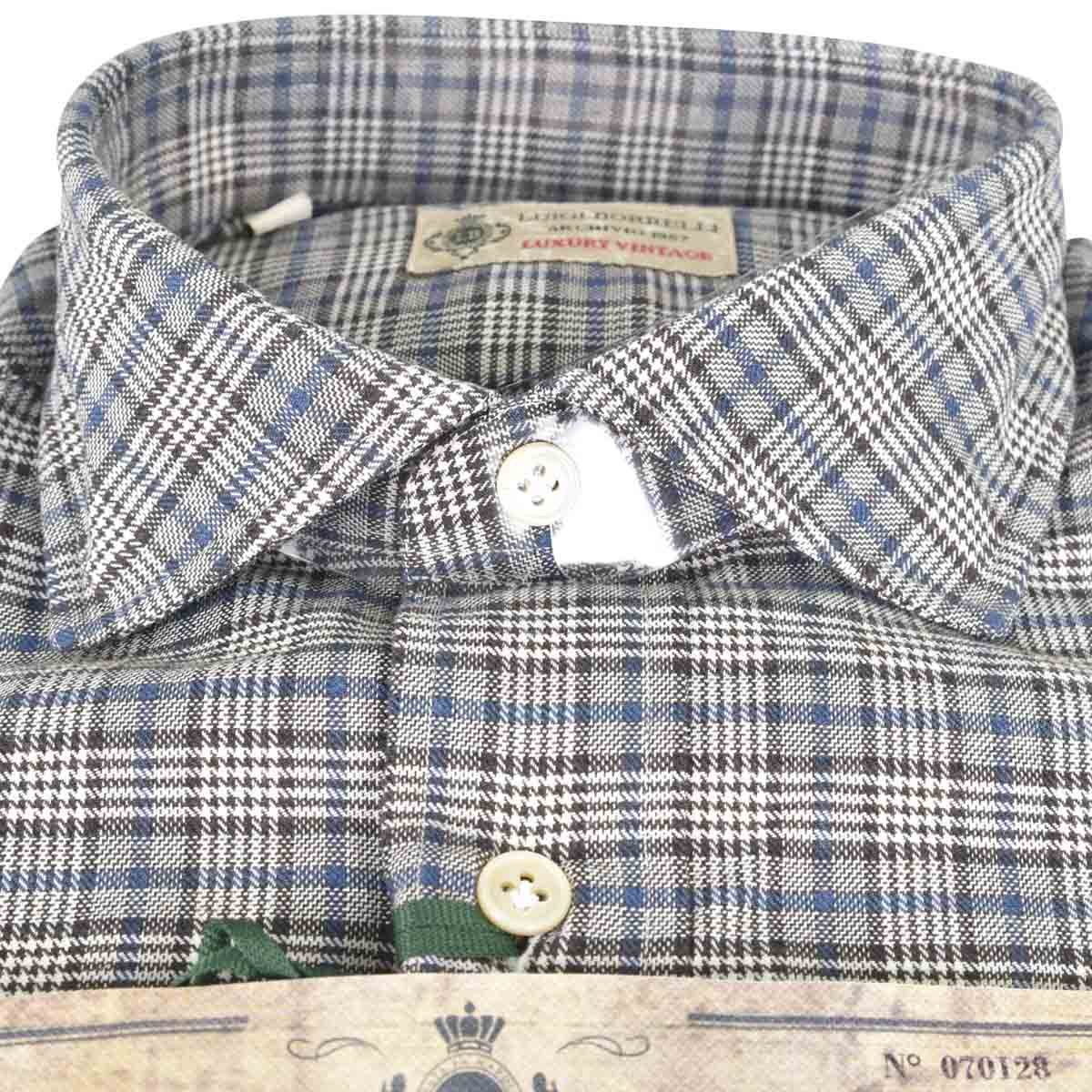 LUIGI BORRELLI Multicolor Cotton Shirt