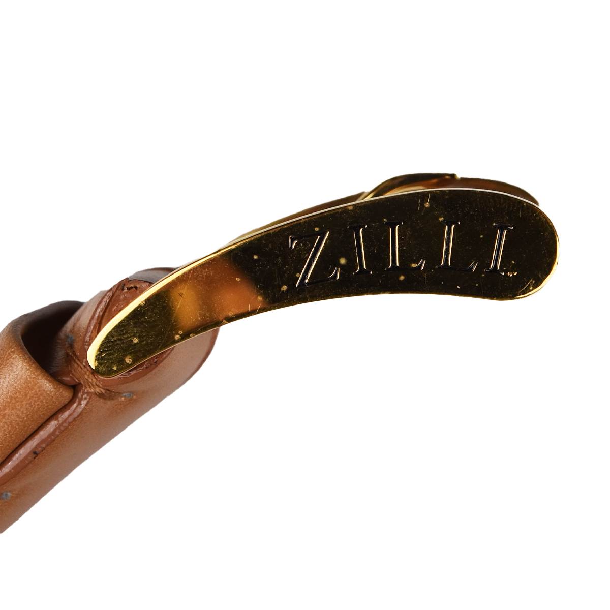 Zilli Zilli Brown Leather Belt Brown 001