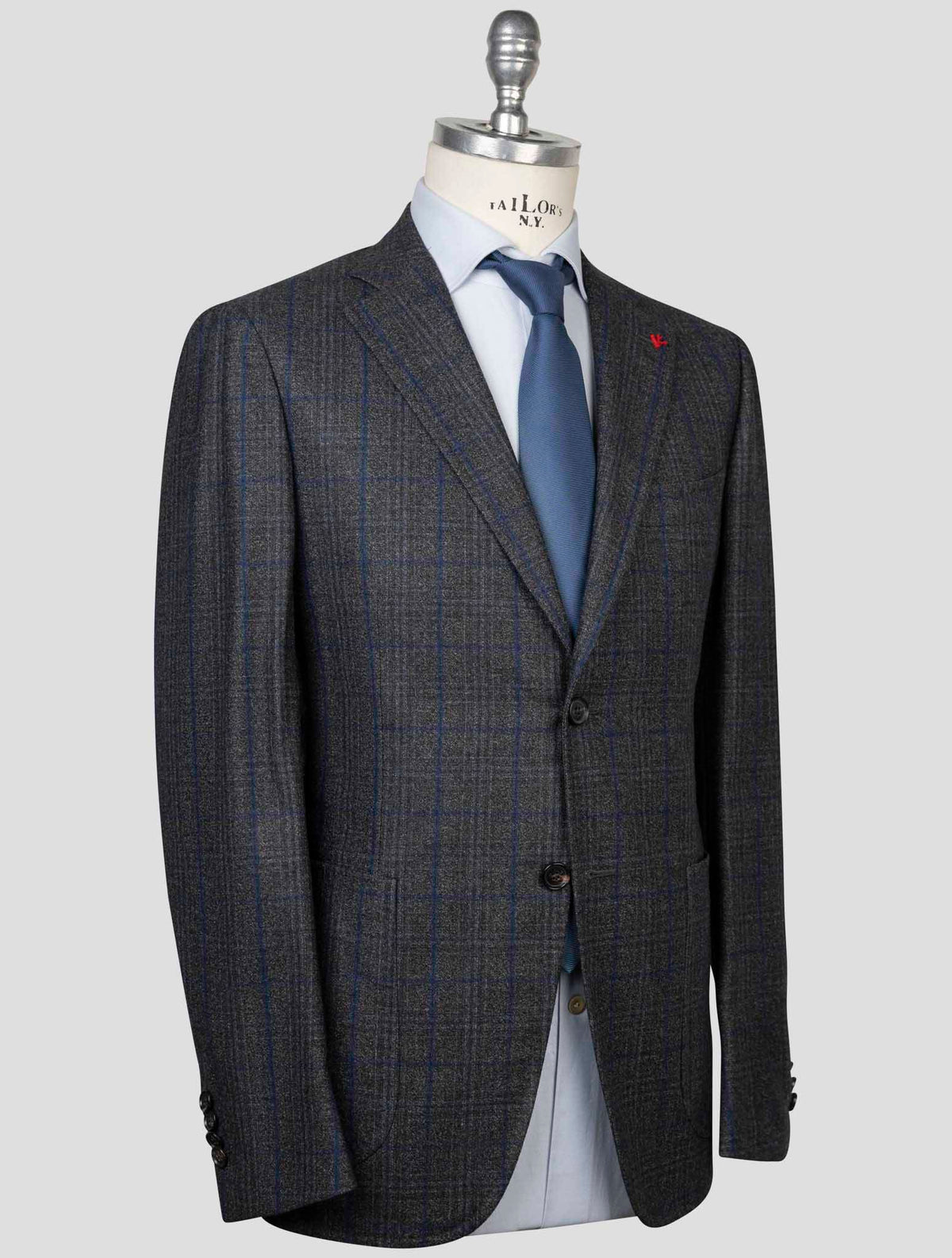 Isaia Isaia Multicolor Wool Suit Multicolor 001