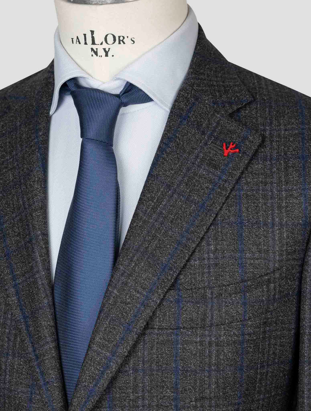Isaia Multicolor Wool Suit