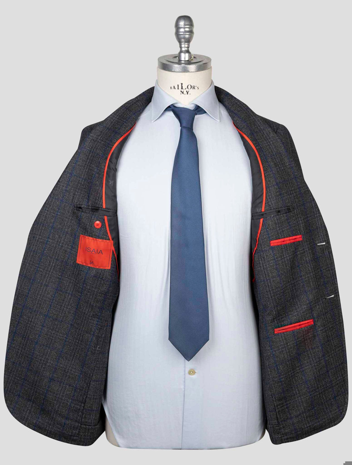 Isaia Multicolor Wool Suit