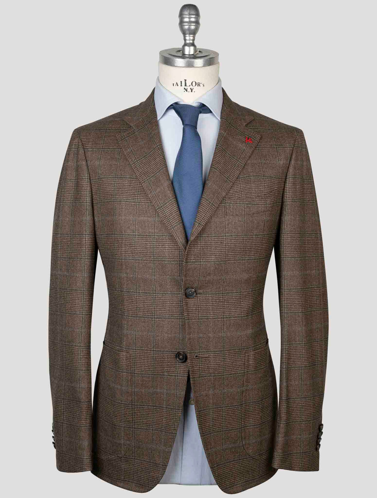 Isaia Isaia Multicolor Wool Suit Multicolor 000