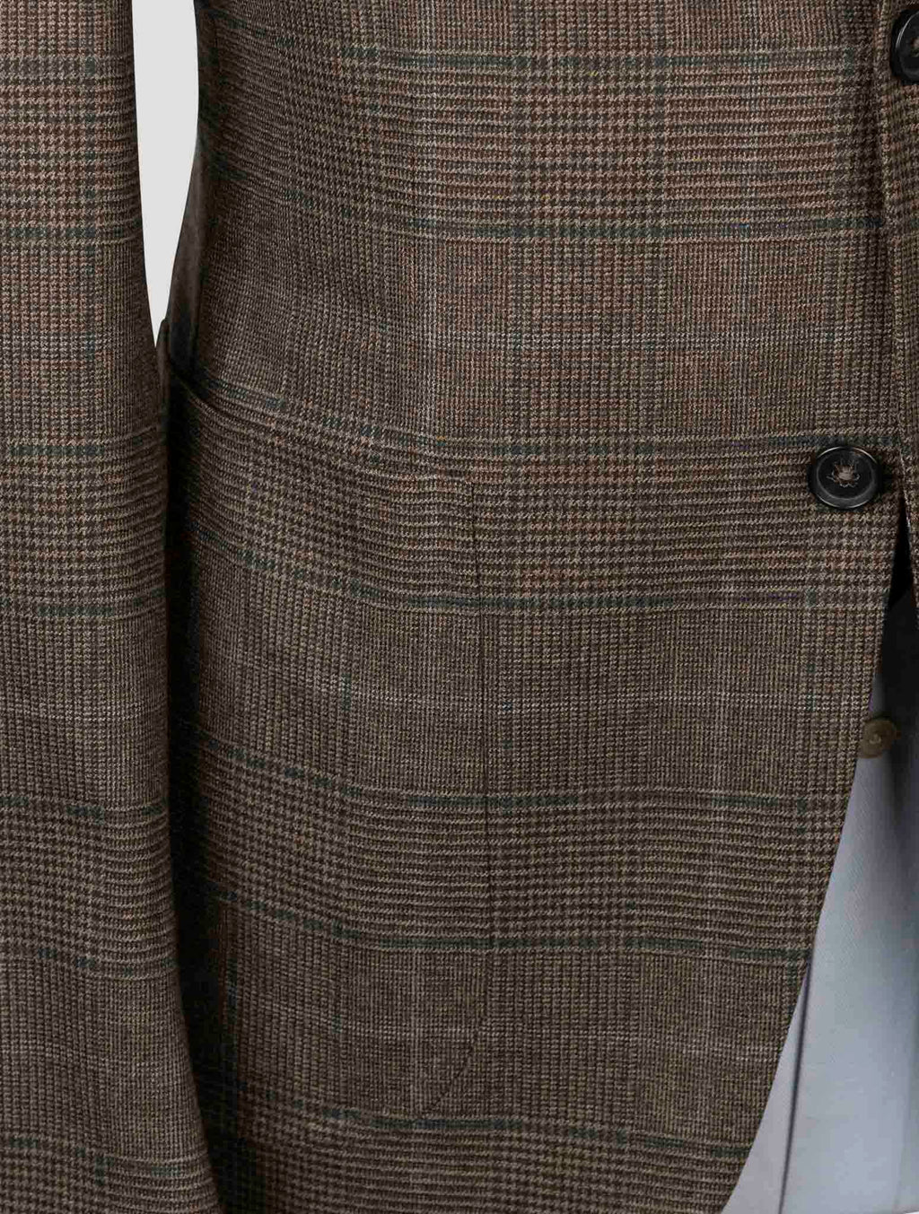 Isaia Multicolor Wool Suit