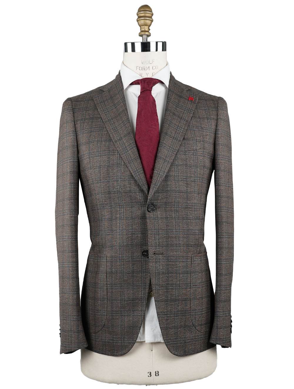 Isaia Isaia Multicolor Wool Suit Multicolor 000