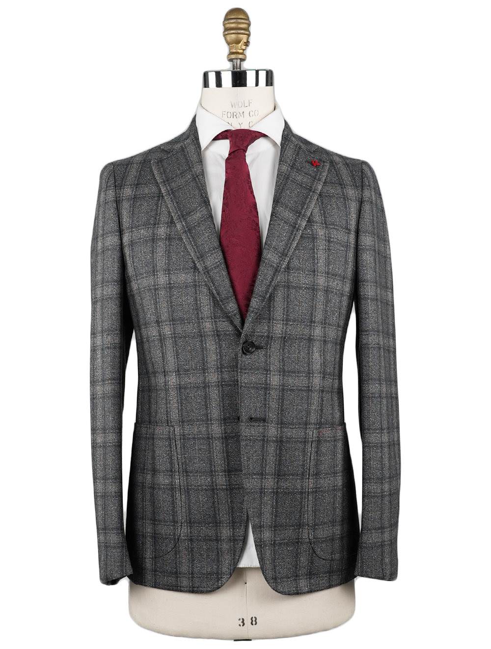 Isaia Isaia Multicolor Wool 130'S Suit Multicolor 000