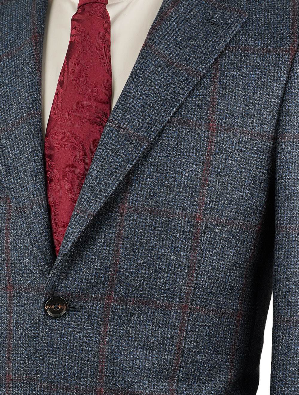 Isaia Multicolor Wool 130's Blazer