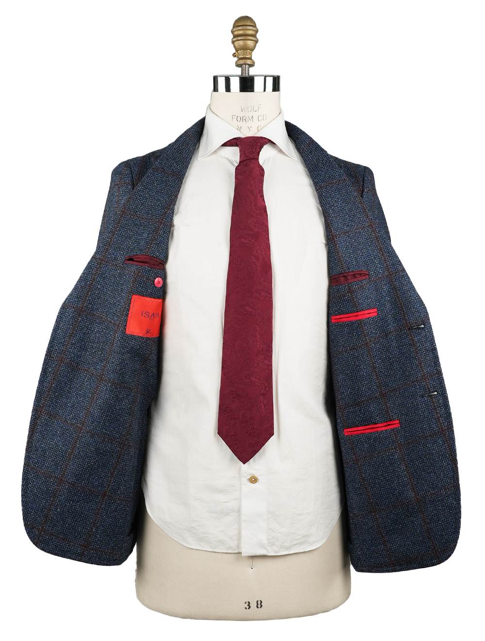 Isaia Multicolor Wool 130's Blazer