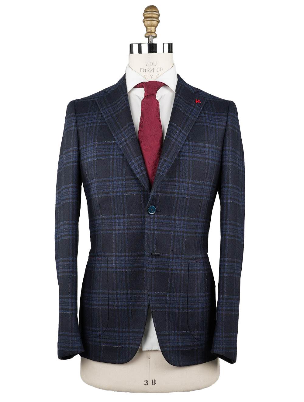 Isaia Isaia Multicolor Wool Cashmere Blazer Multicolor 000
