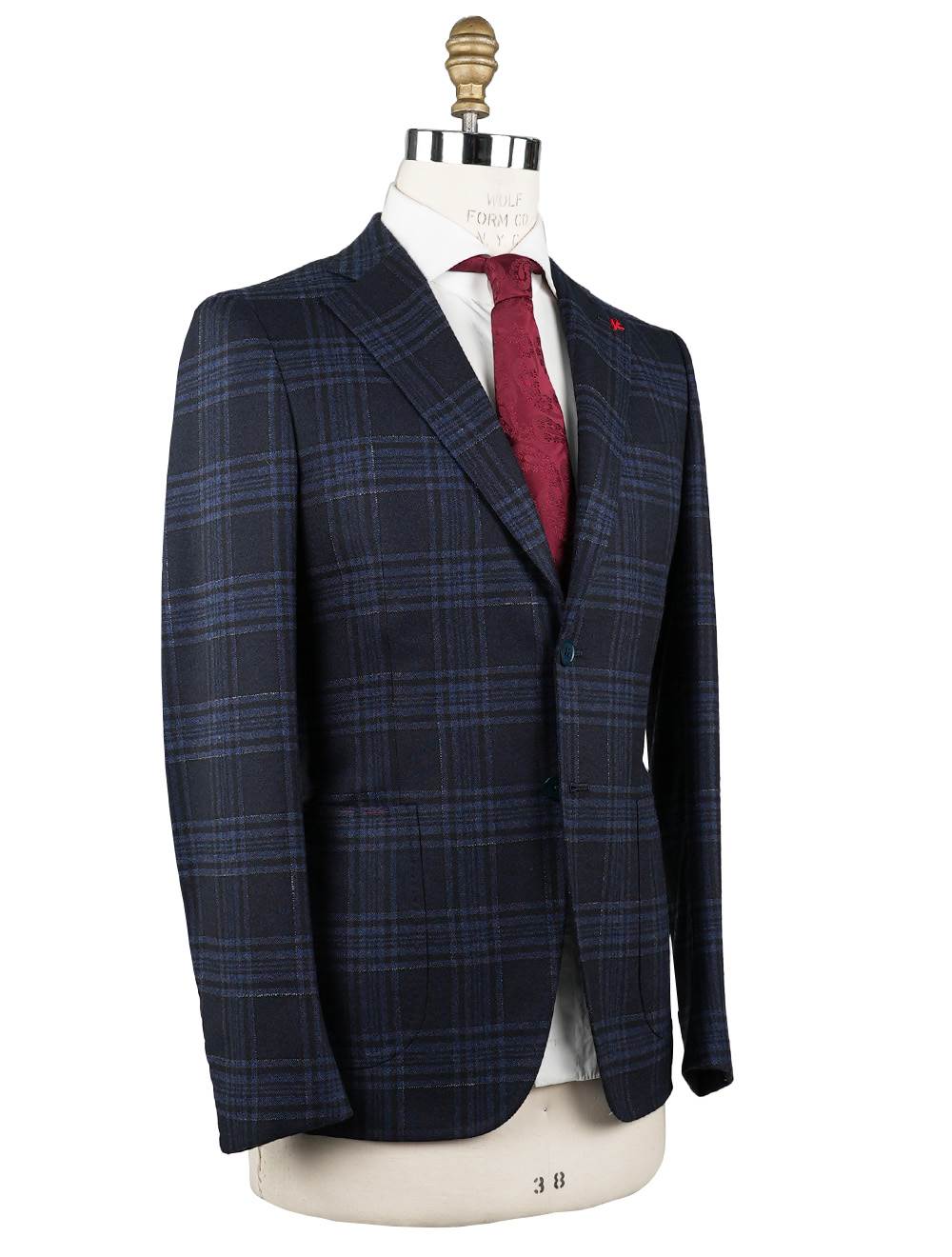 Isaia Isaia Multicolor Wool Cashmere Blazer Multicolor 001