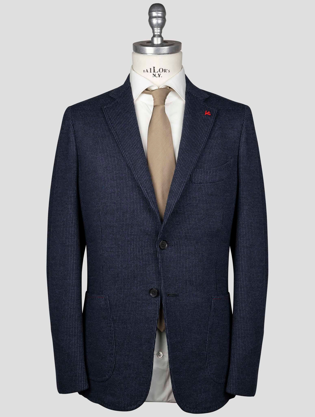 Isaia Isaia Blue Wool Blazer Blue 000