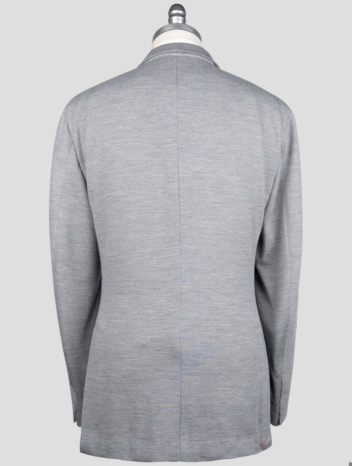 Isaia Gray Wool Pa Blazer