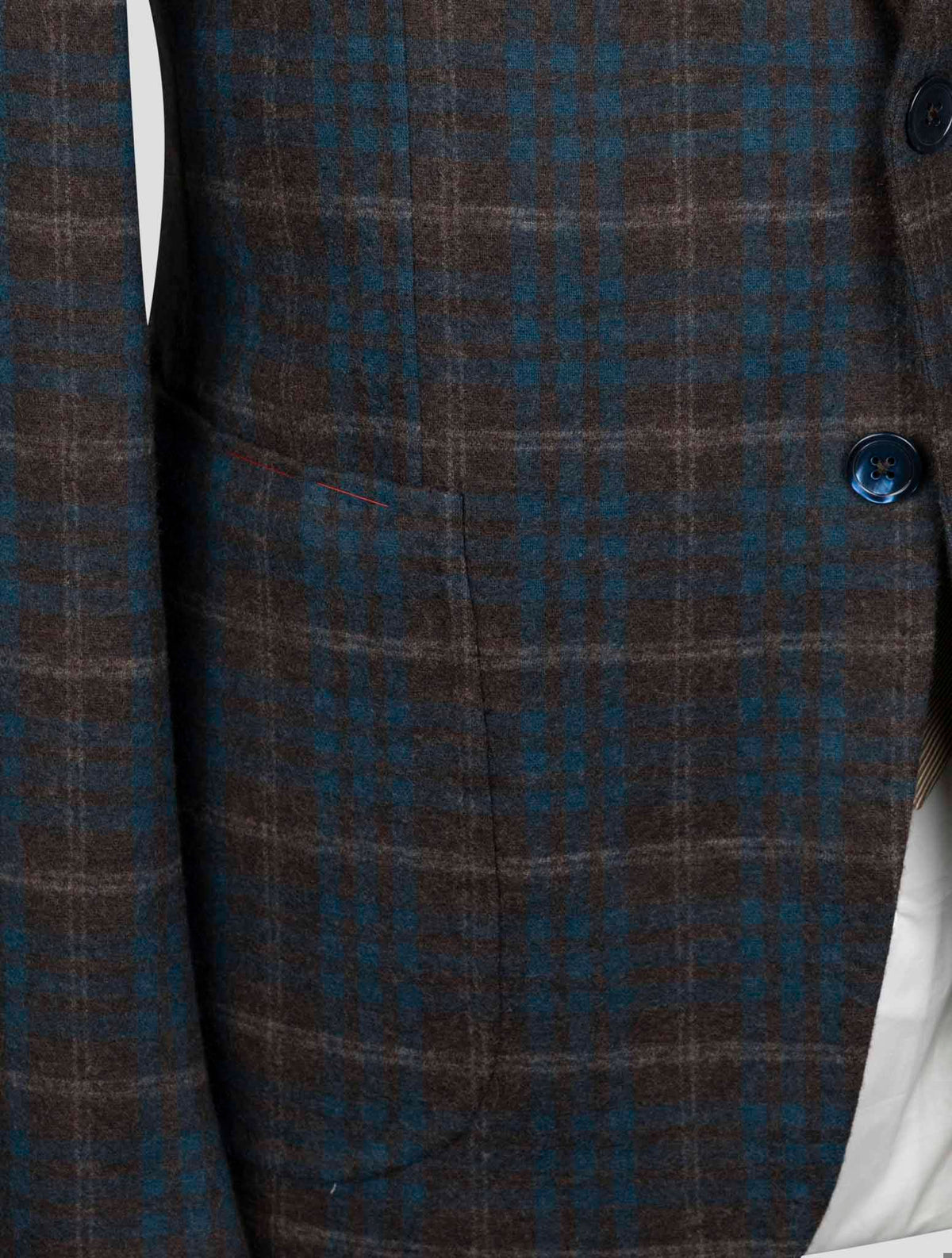 Isaia Multicolor Wool Blazer
