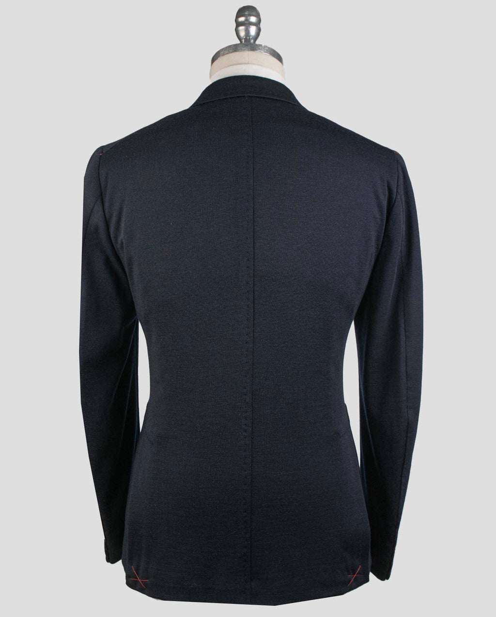 Isaia Blue Wool Pa Blazer