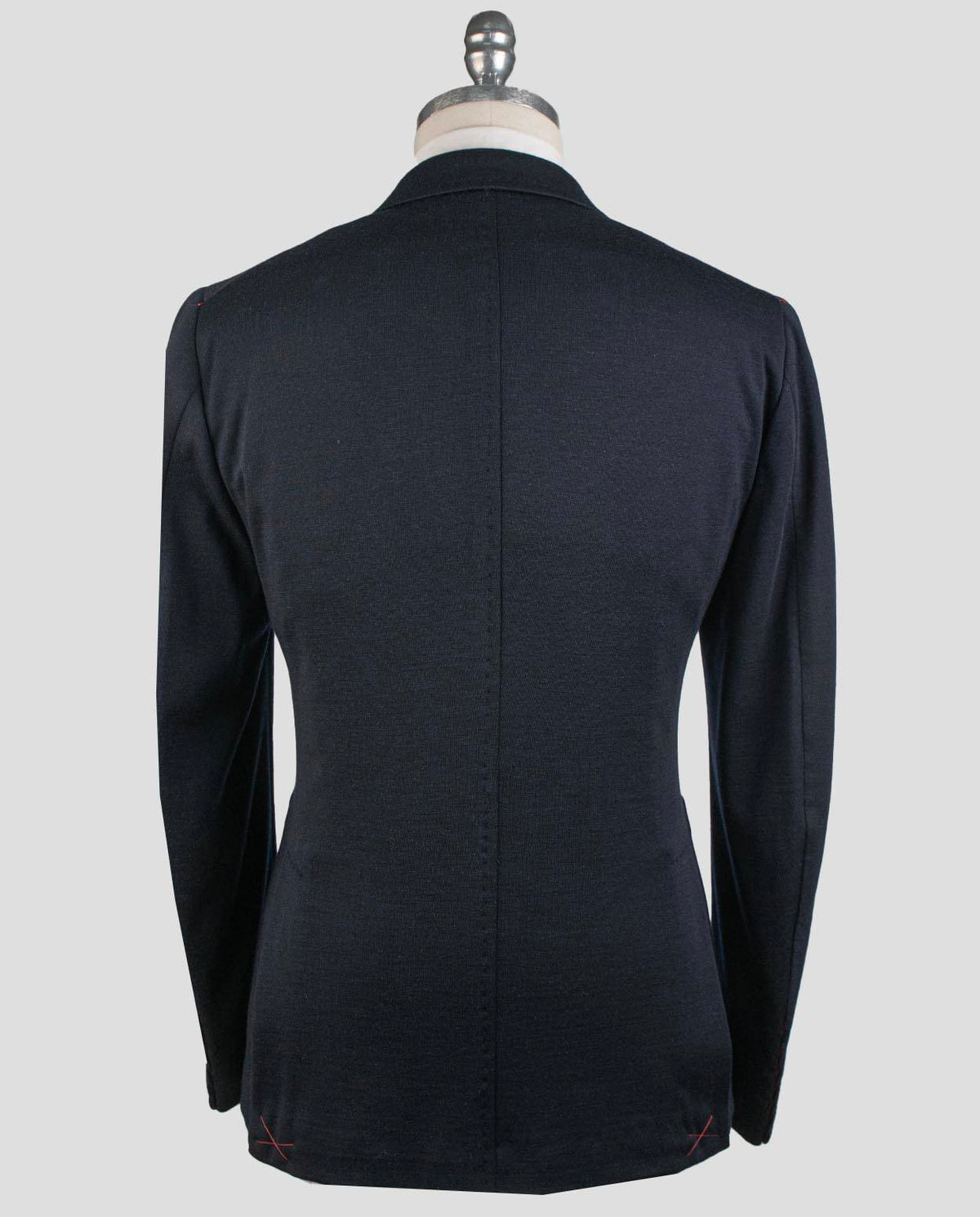 Isaia Blue Wool Pa Blazer