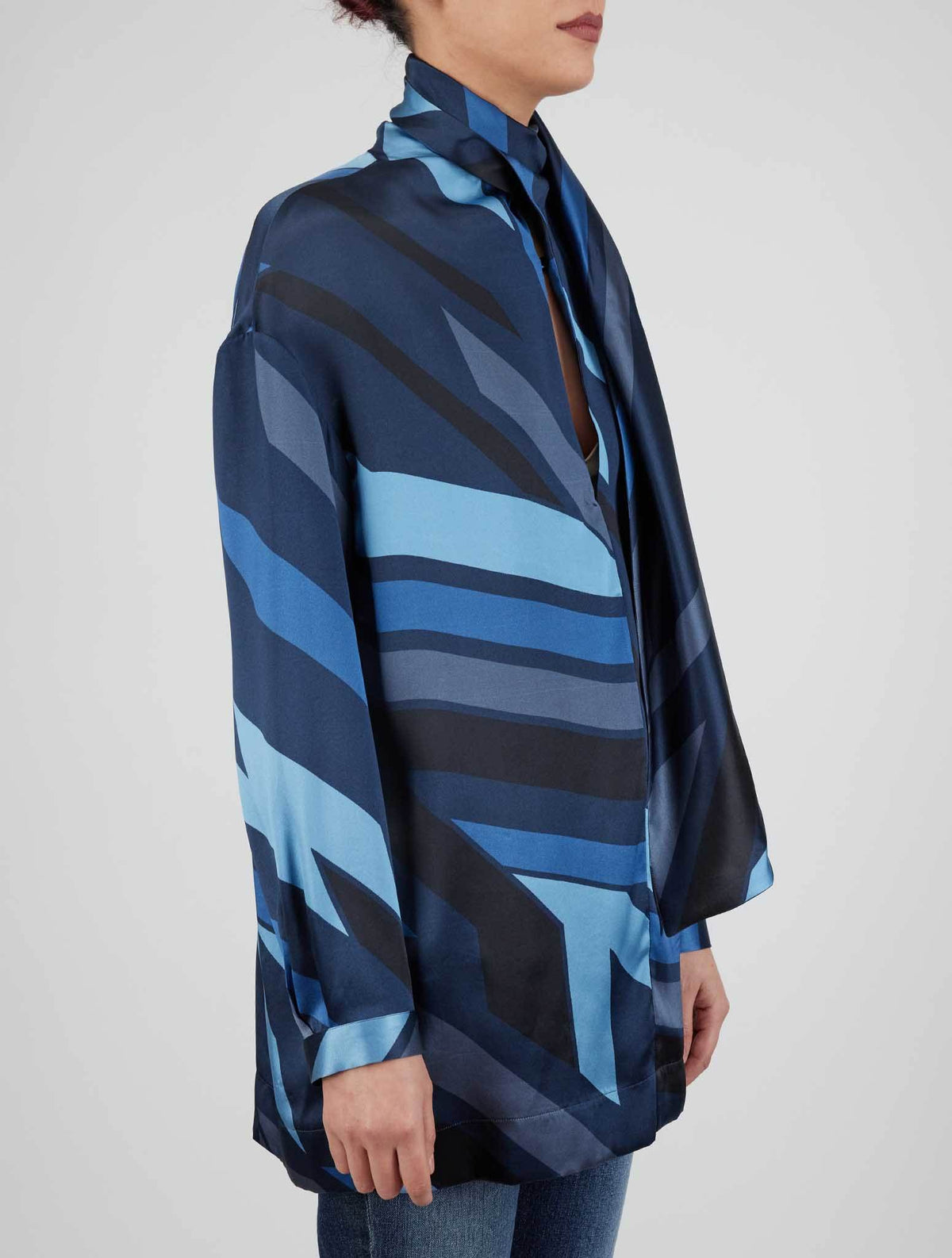 Kiton Kiton Multicolor Silk Shirt Multicolor 001