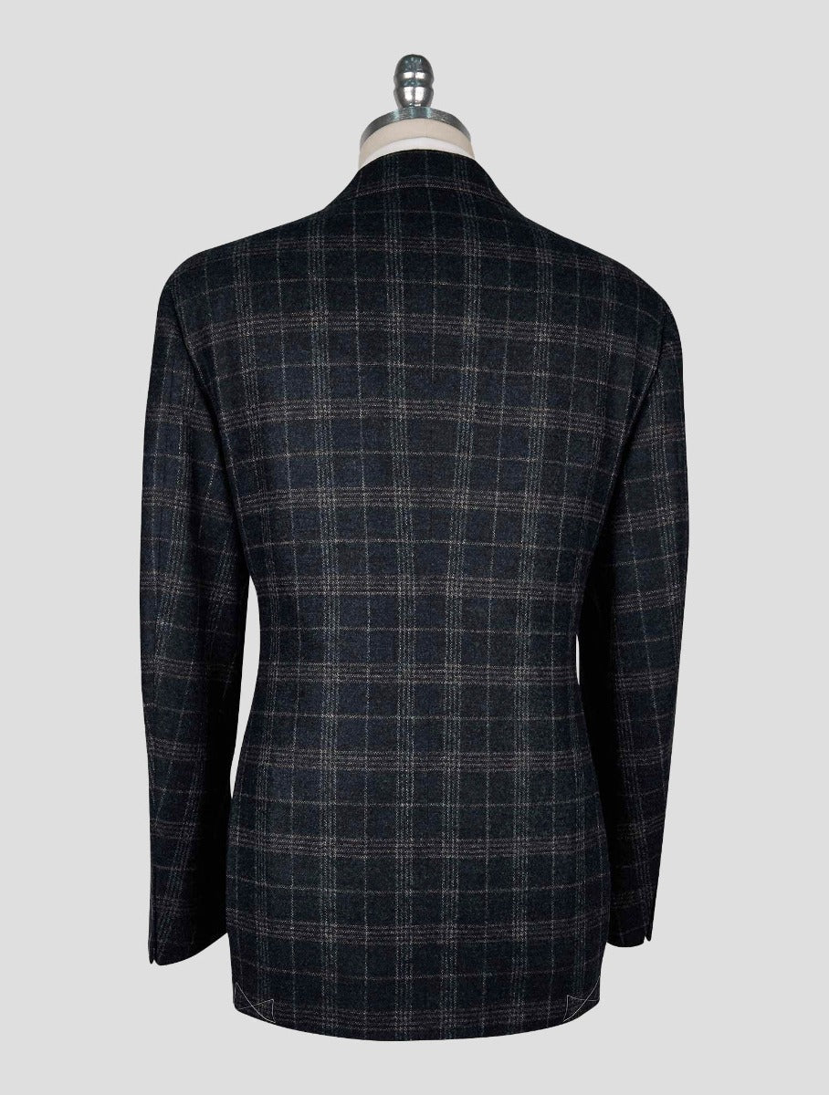 Cesare Attolini Gray Green Wool Pa Blazer