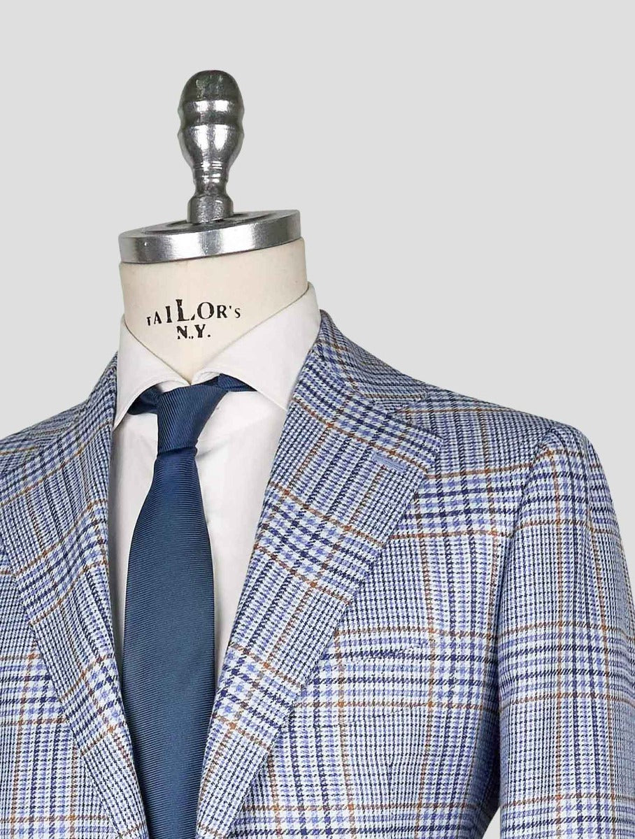 Cesare Attolini  Multicolor cashmere silk linen Blazer