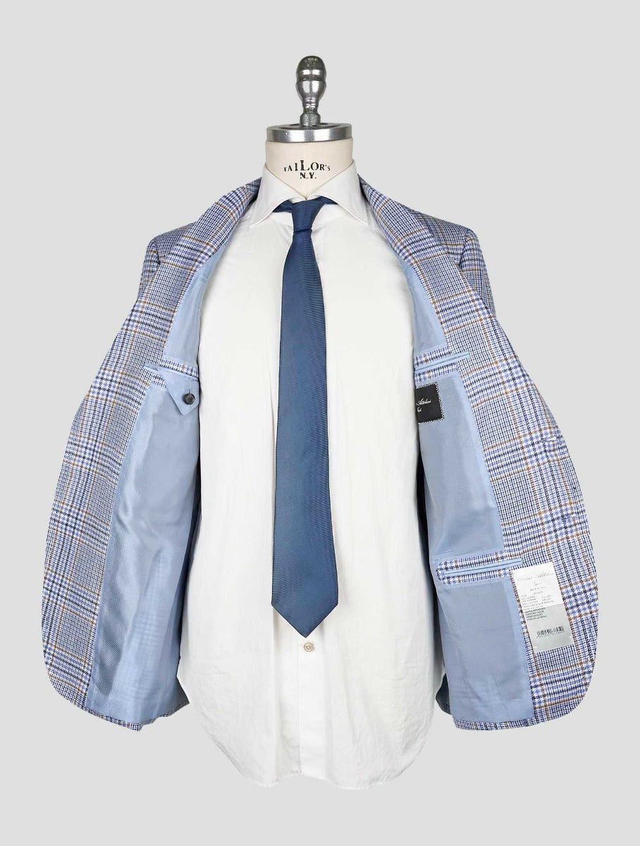 Cesare Attolini  Multicolor cashmere silk linen Blazer