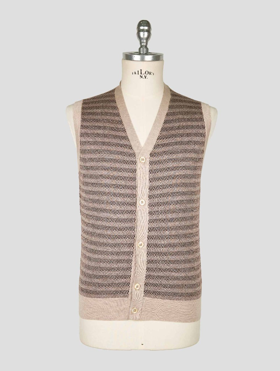 Cesare Attolini Gray Cashmere Silk Cardigan