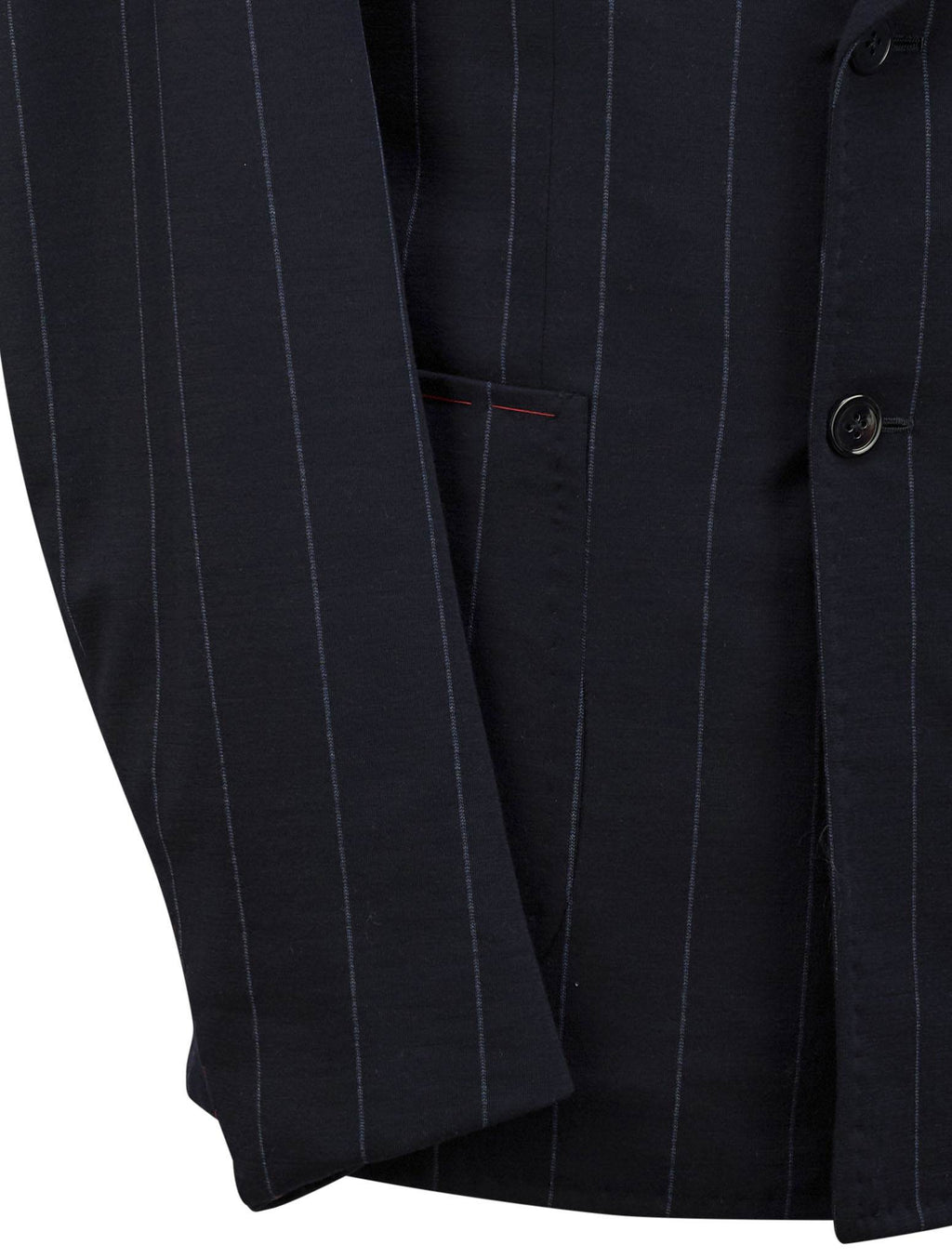 Isaia Blue Wool Pa Ea Blazer
