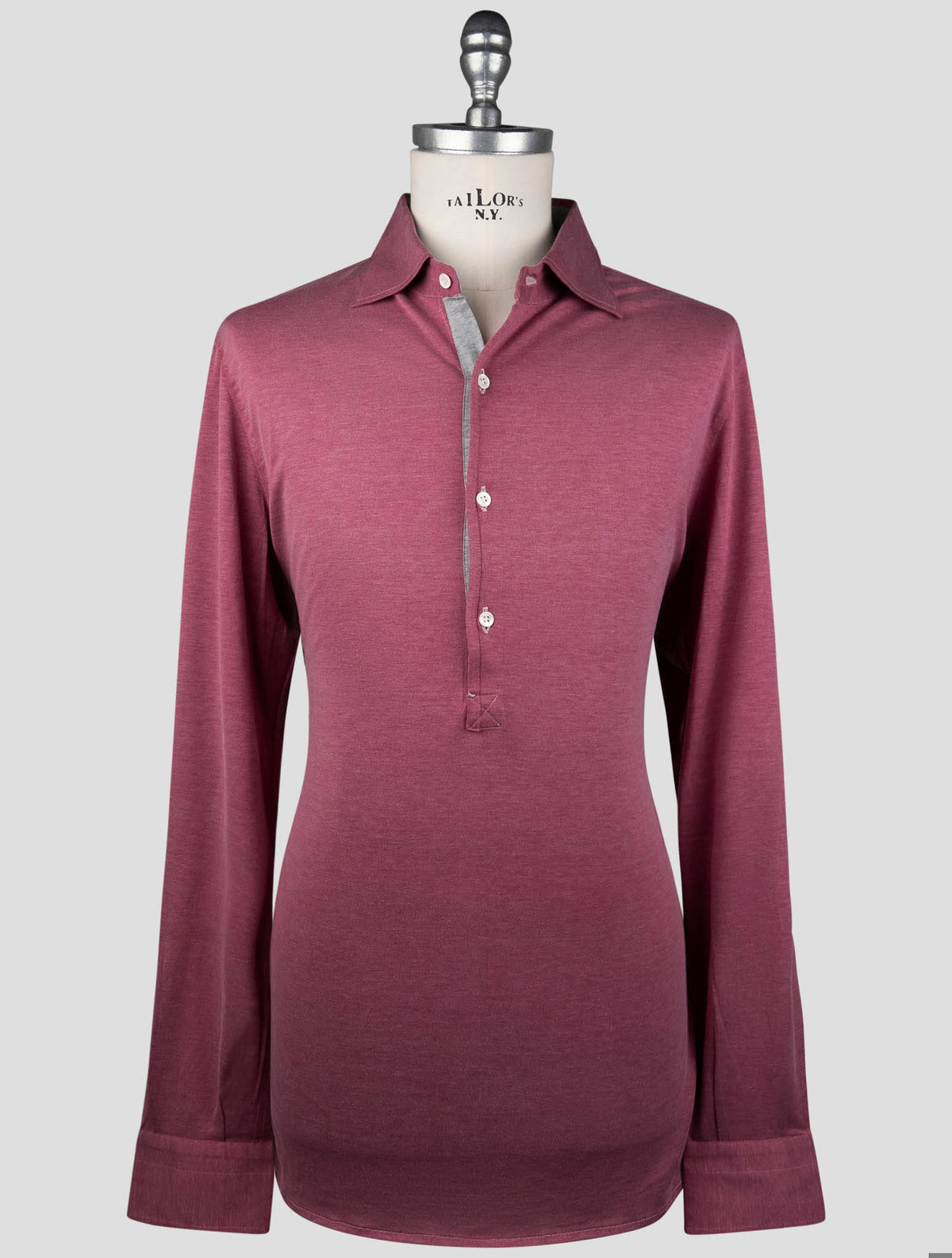 Isaia Isaia Violet Silk Cotton Sweater Polo Violet 000