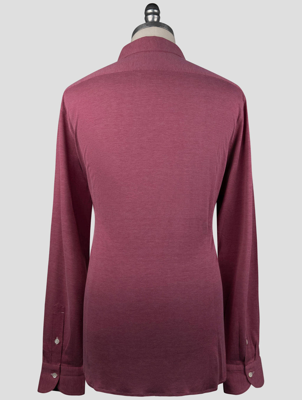 Isaia Violet Silk Cotton Sweater Polo