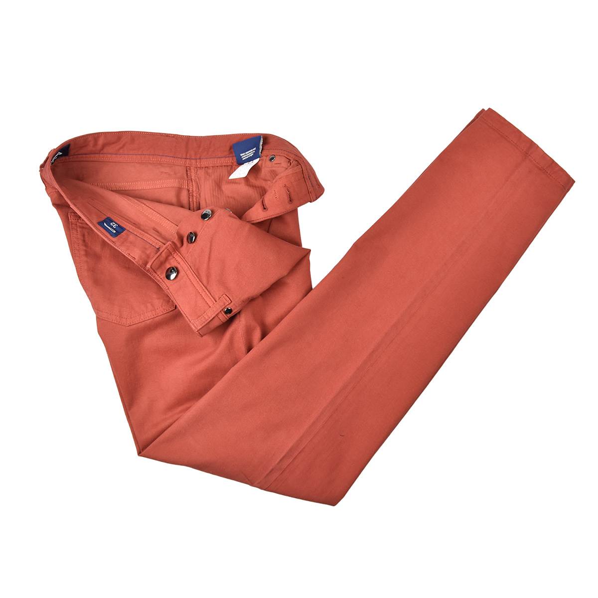 Cesare Attolini CESARE ATTOLINI Green Cotton Cashmere Ea Jeans Red 001