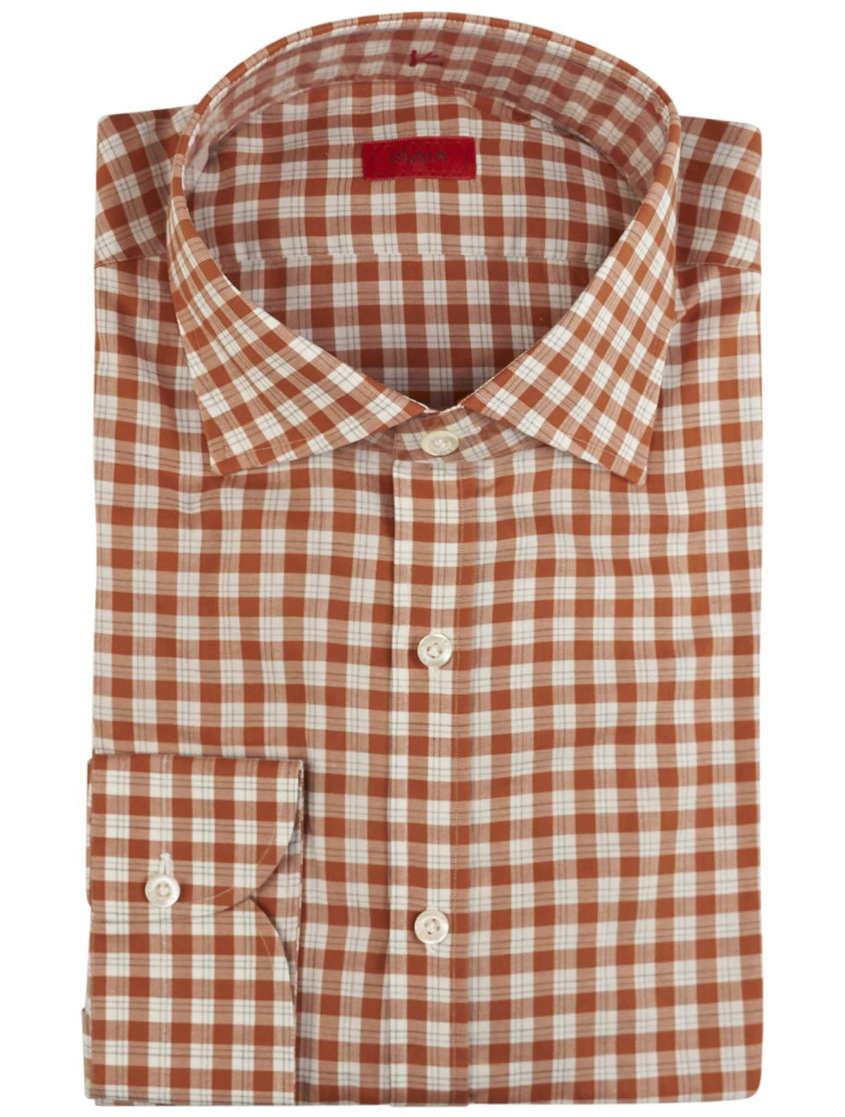 Isaia Multicolor Cotton Shirt