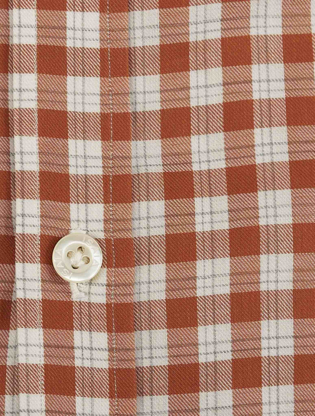 Isaia Multicolor Cotton Shirt