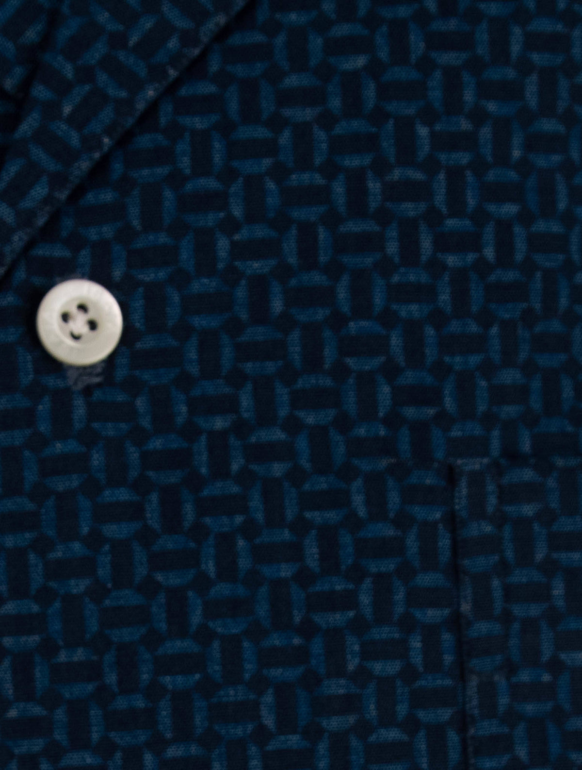 Isaia Blue Cotton Shirt