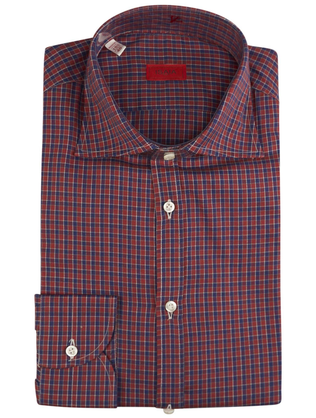 Isaia Multicolor Cotton Shirt