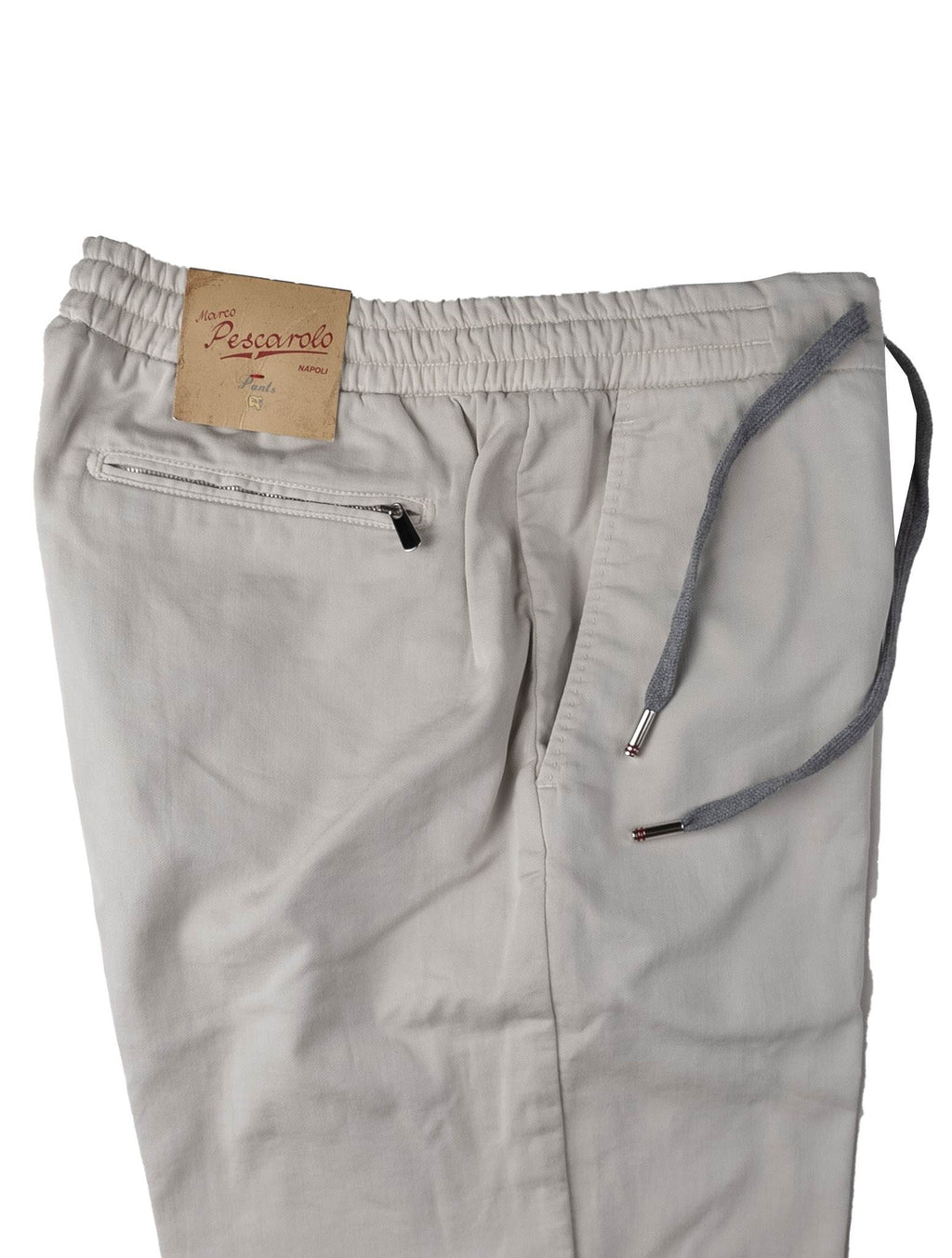 Marco Pescarolo Gray Cotton Silk Ea Pants