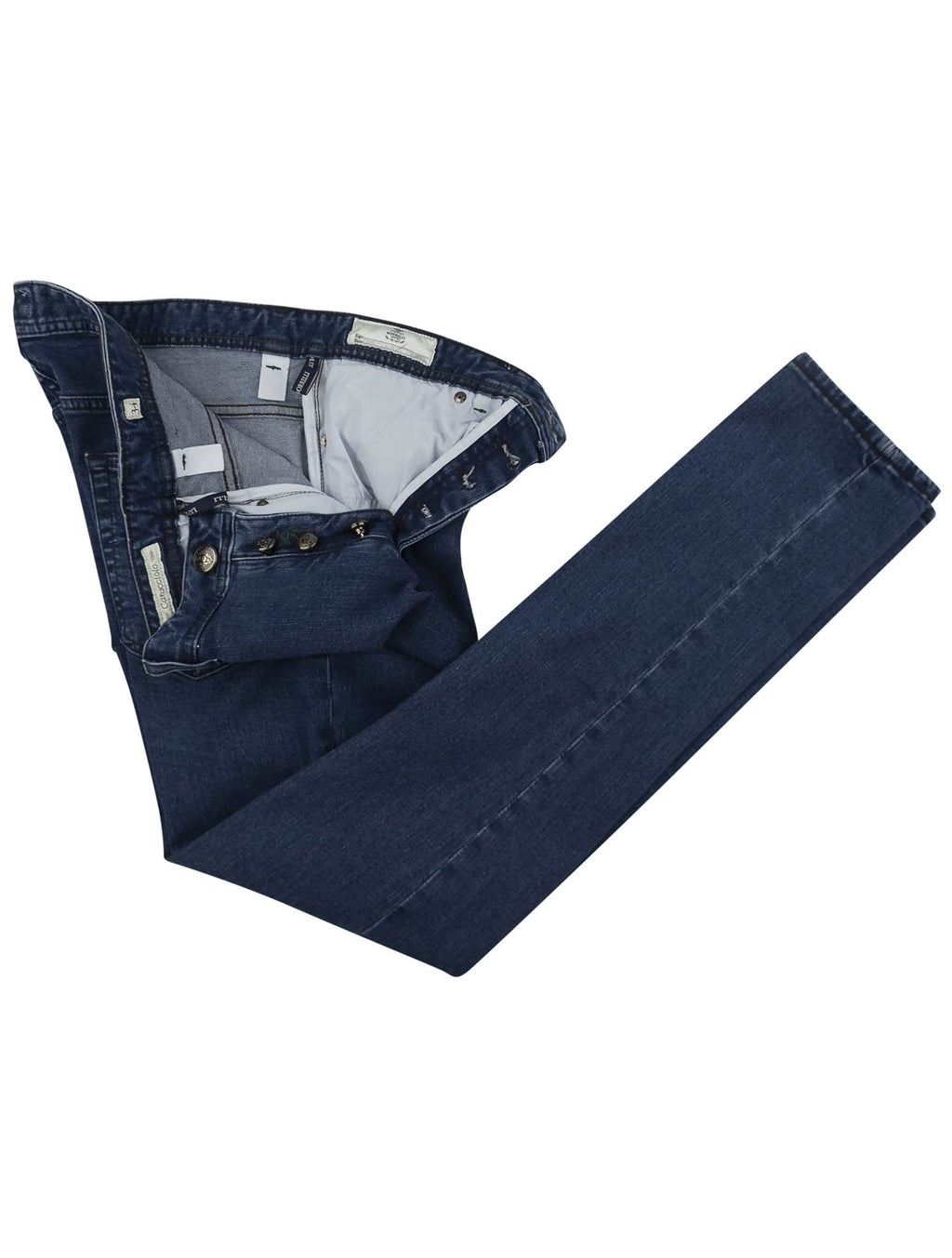 Luigi Borrelli Luigi Borrelli Blue Cotton Ea Jeans Blue 001
