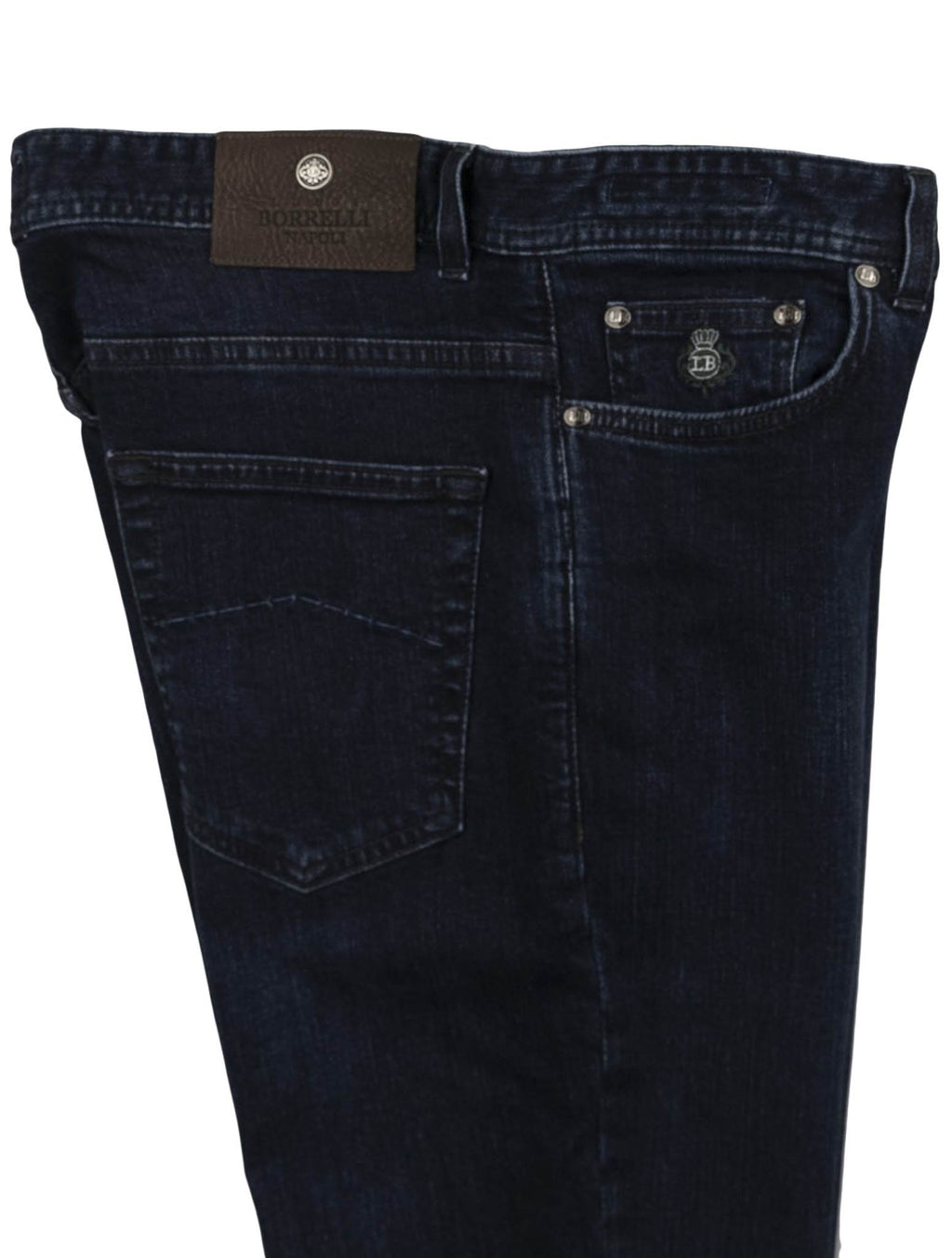 Luigi Borrelli Blue Cotton Ea Jeans