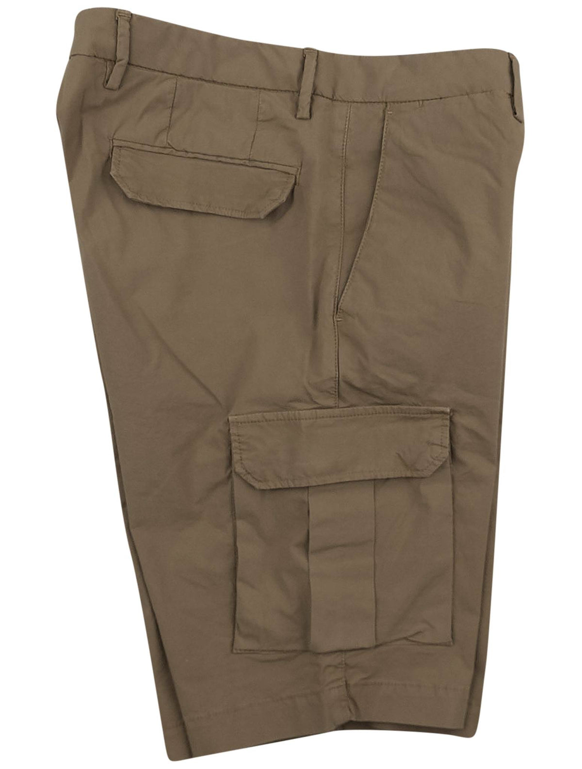 Luigi Borrelli Beige Cotton Ea Short Pant