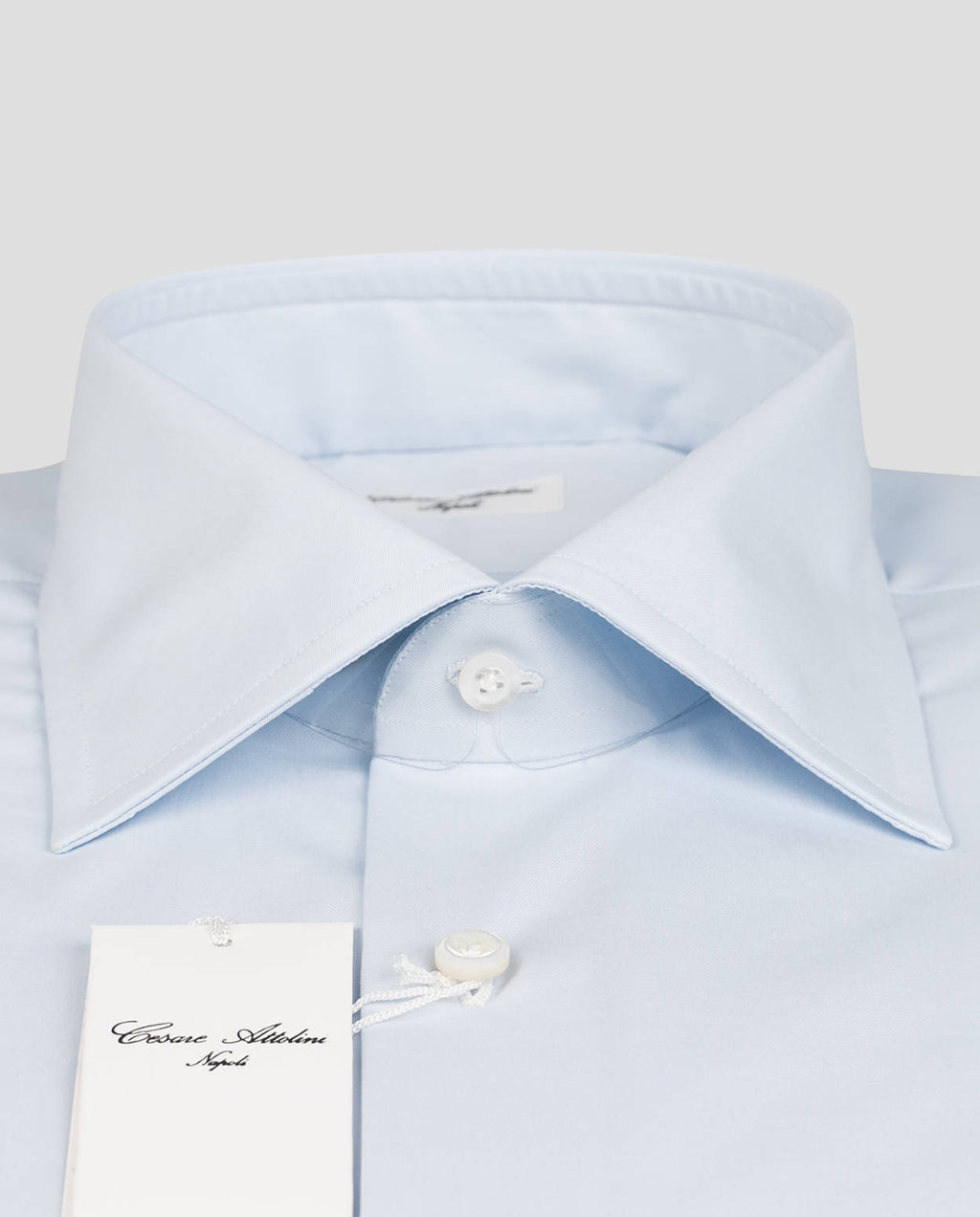 Cesare Attolini Cesare Attolini Light Blue Cotton Shirt Light Blue 001