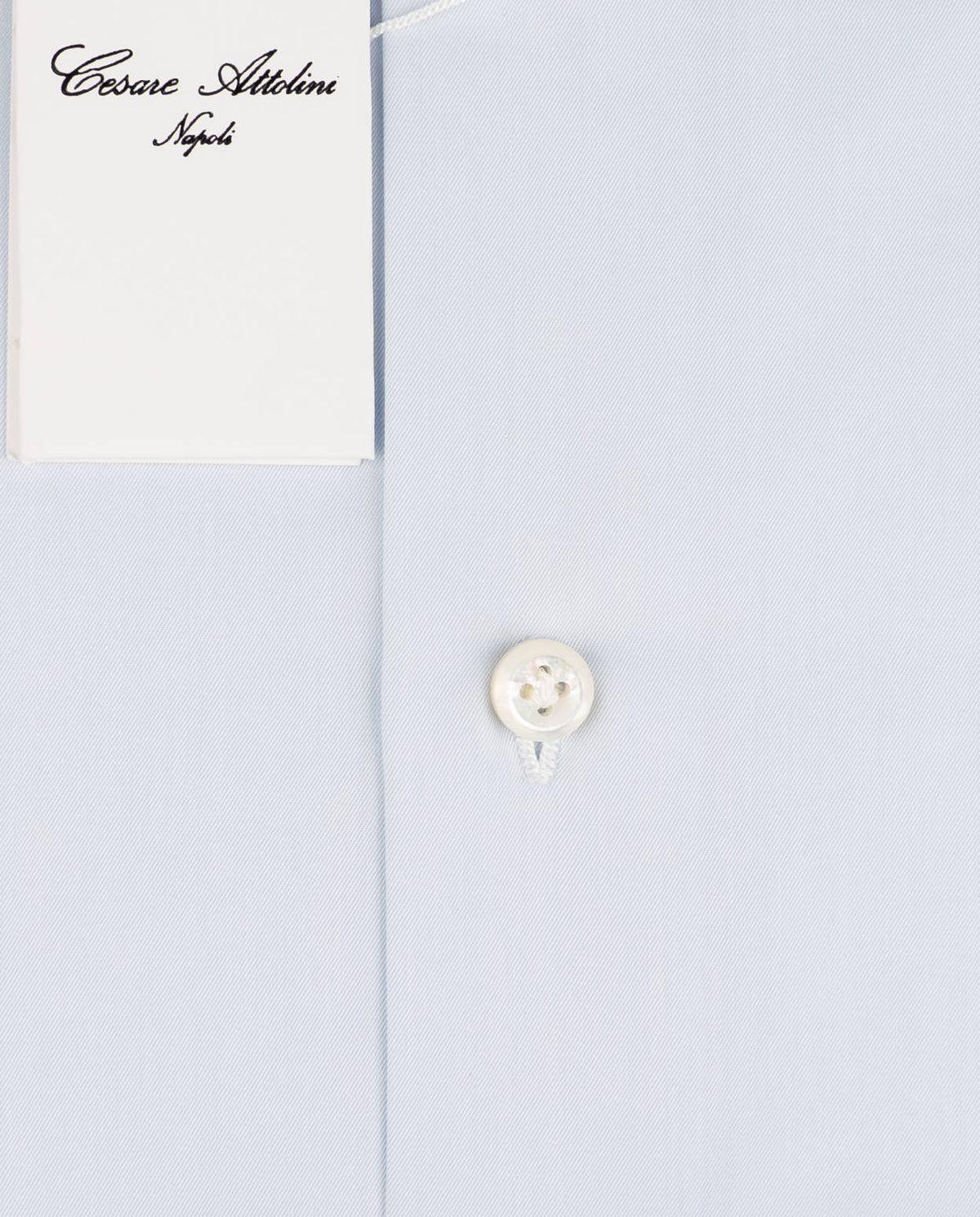Cesare Attolini Light Blue Cotton Shirt